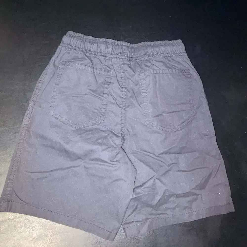 Cat & Jack Boys Pull-On Shorts  S(6/7) Light Blue Drawstring Pockets